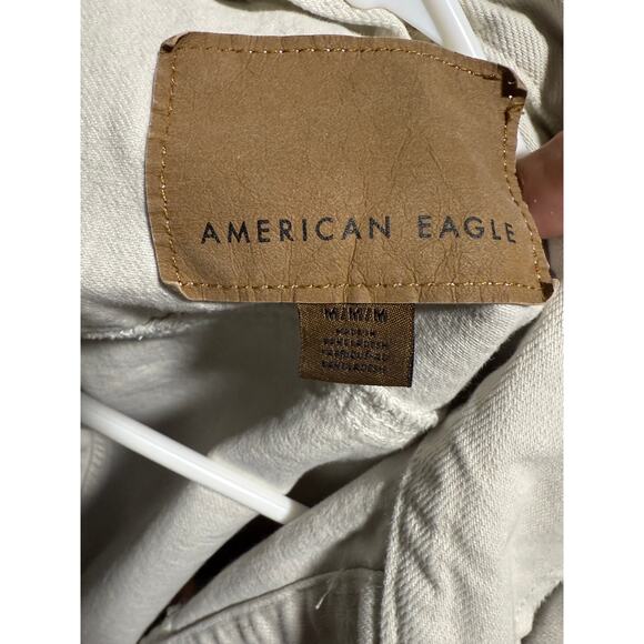 American Eagle White Denim Jean Jacket, UT VOLS Themed - Size M - Customizable! - Picture 3 of 3